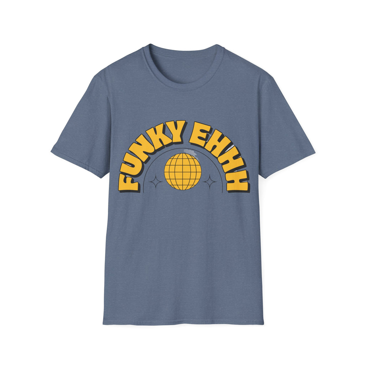 Funky Ehhh T-Shirt — Retro Yellow Disco Graphic Tee - Trending Now - August 2026