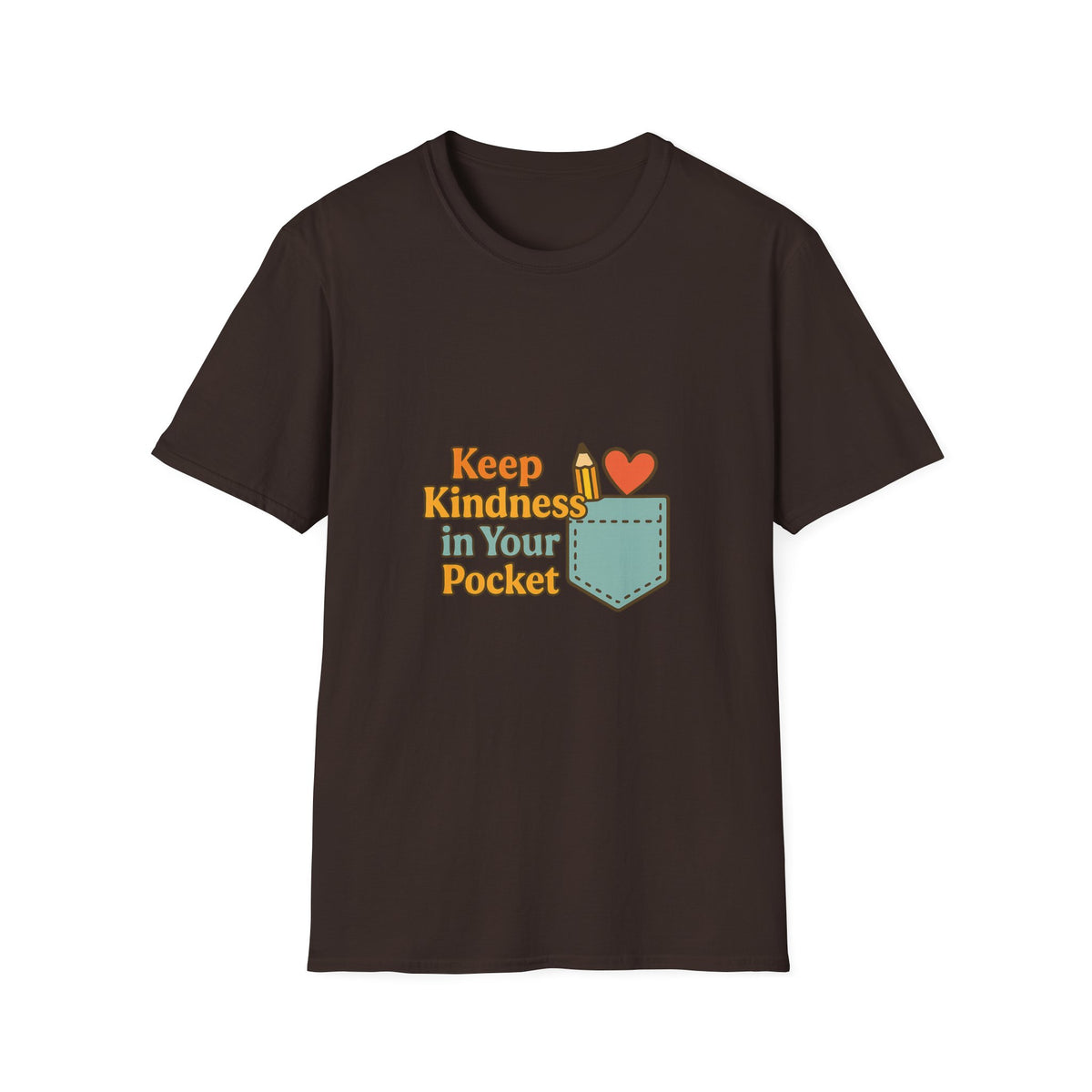 Pocket Positivity T-Shirt — "Keep Kindness In Your Pocket" Cute Heart Pocket Graphic - Trending Now - October 2026