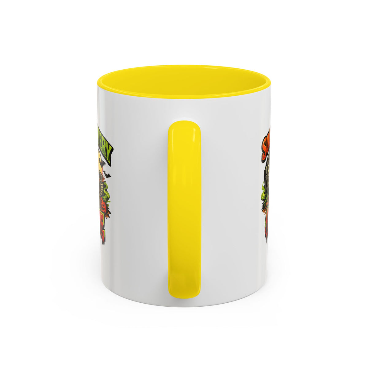 Halloween  Social Battery Is Low Accent Coffee Mug