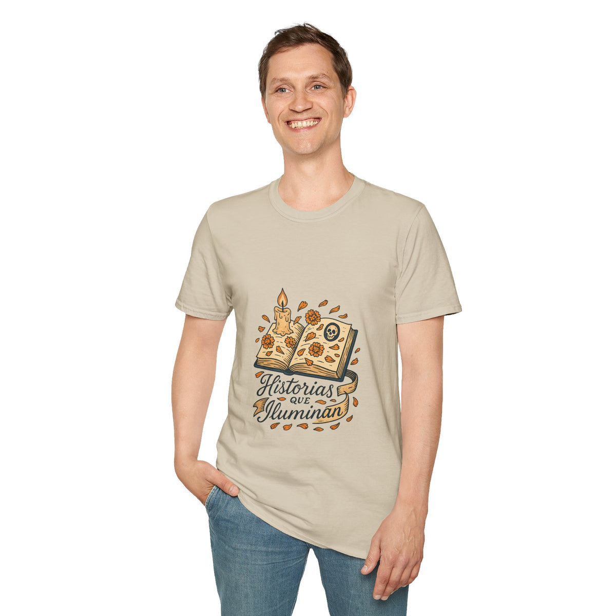 Book Lover T‑Shirt — "Historias y Sueños" Vintage Reading Graphic - Trending Now - October 2026