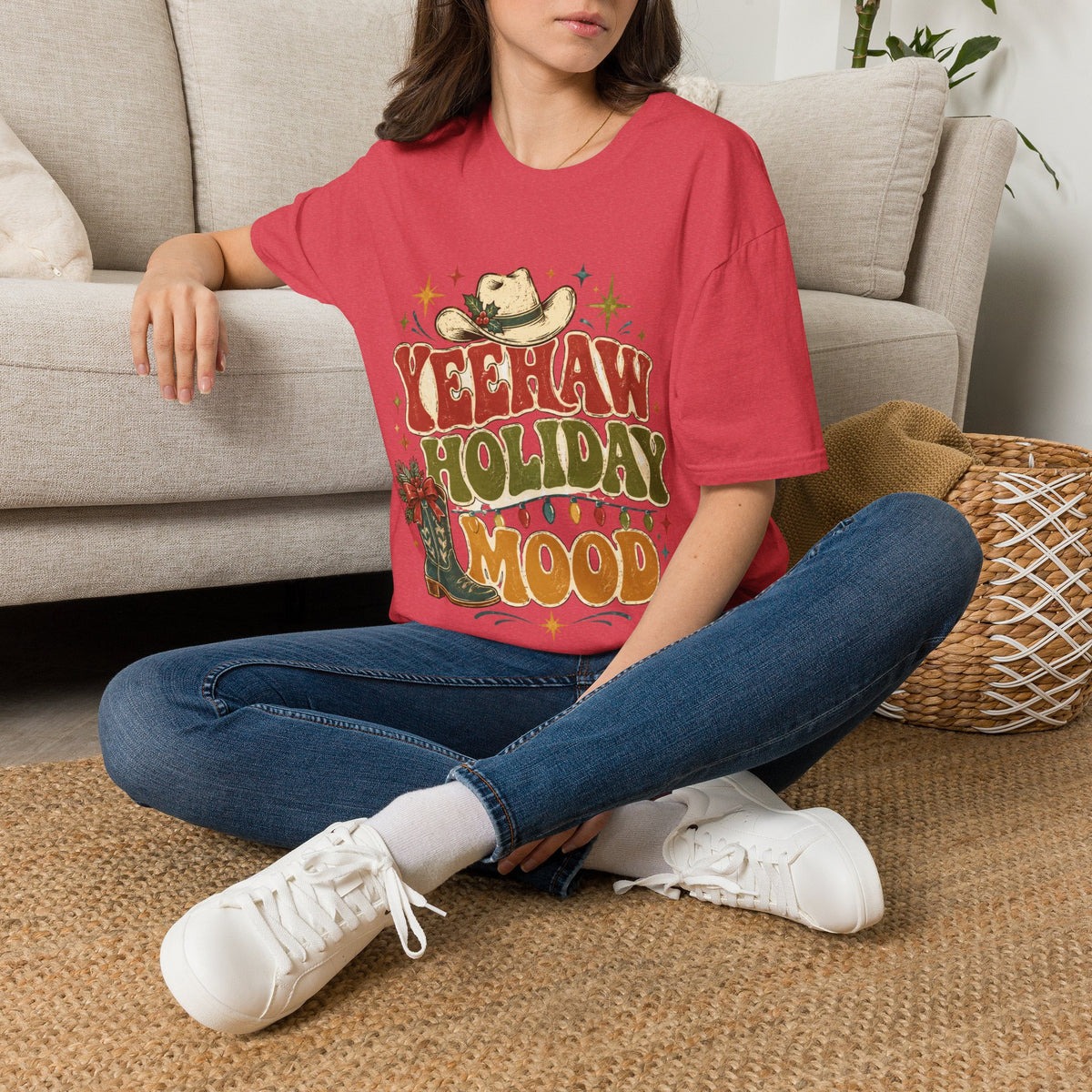 Yeehaw Holiday Mood T-Shirt