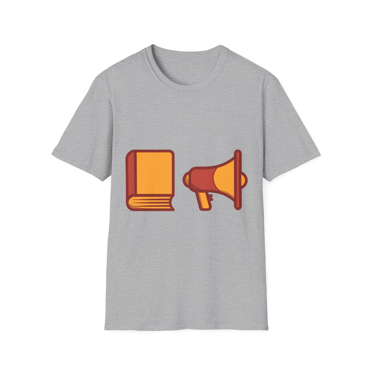 Book & Megaphone T-Shirt — Literary Advocate Tee - Trending Now - September 2026