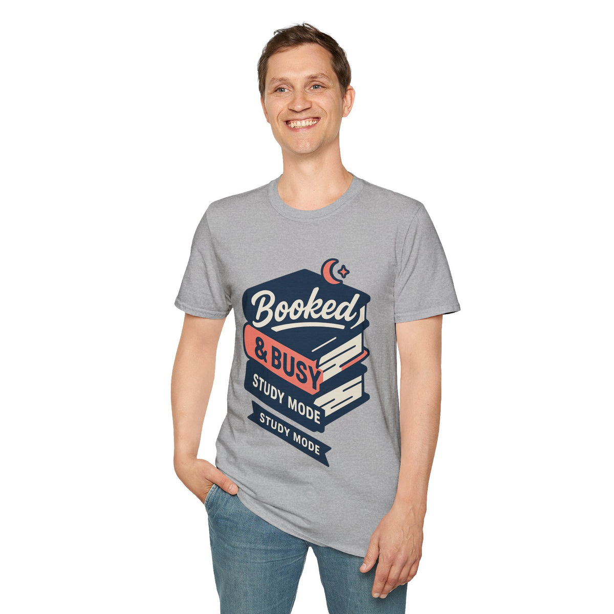 Booked & Busy T‑Shirt – Librarian/Book Lover Reading Gift - Trending Now - August 2026