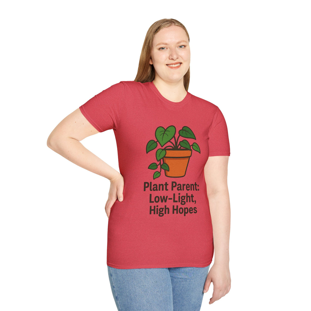 Plant Lover T‑Shirt — Potted Heart Leaf Graphic Tee - Trending Now - August 2026