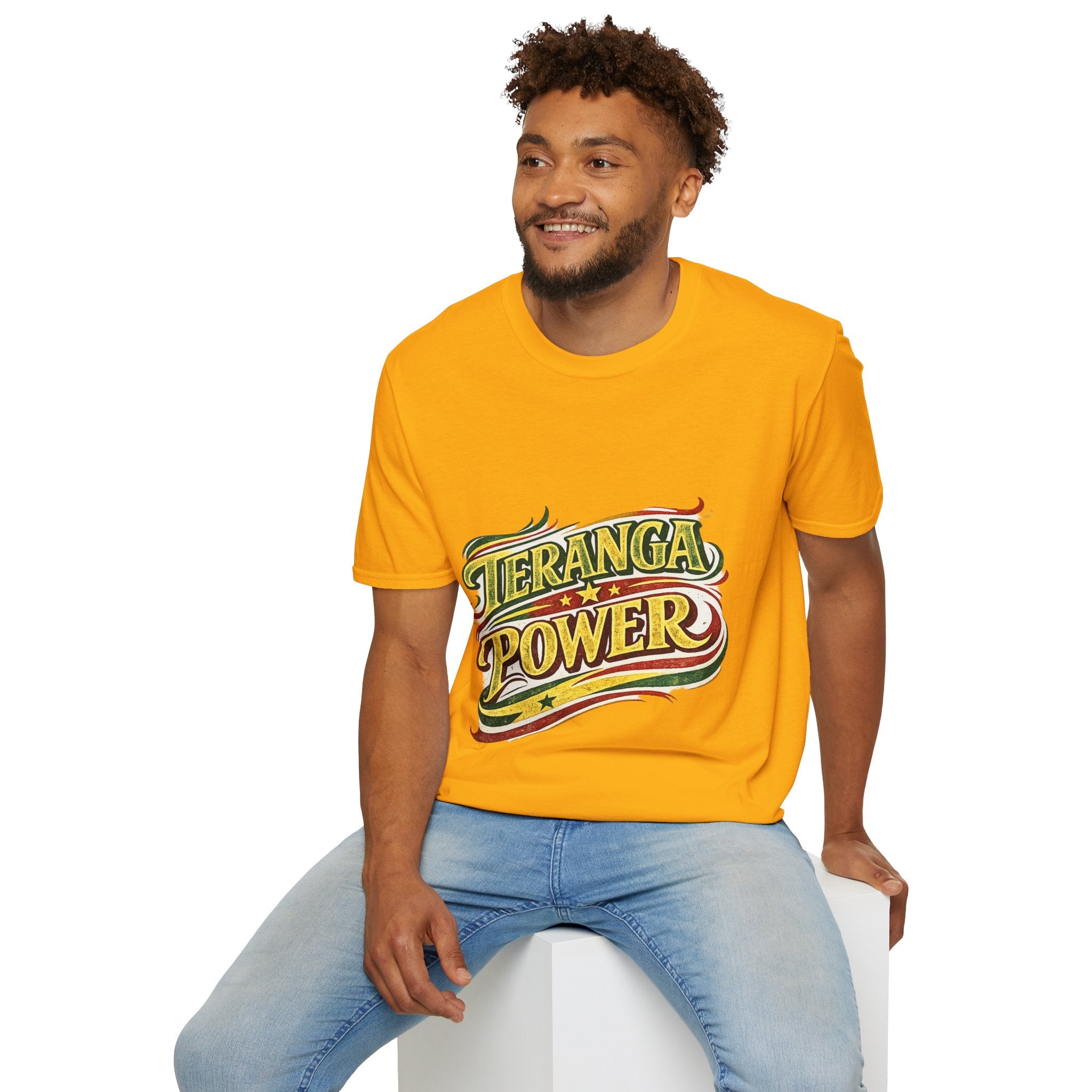 Senegal Teranga Power T-Shirt — Retro Senegal Pride Graphic Tee
