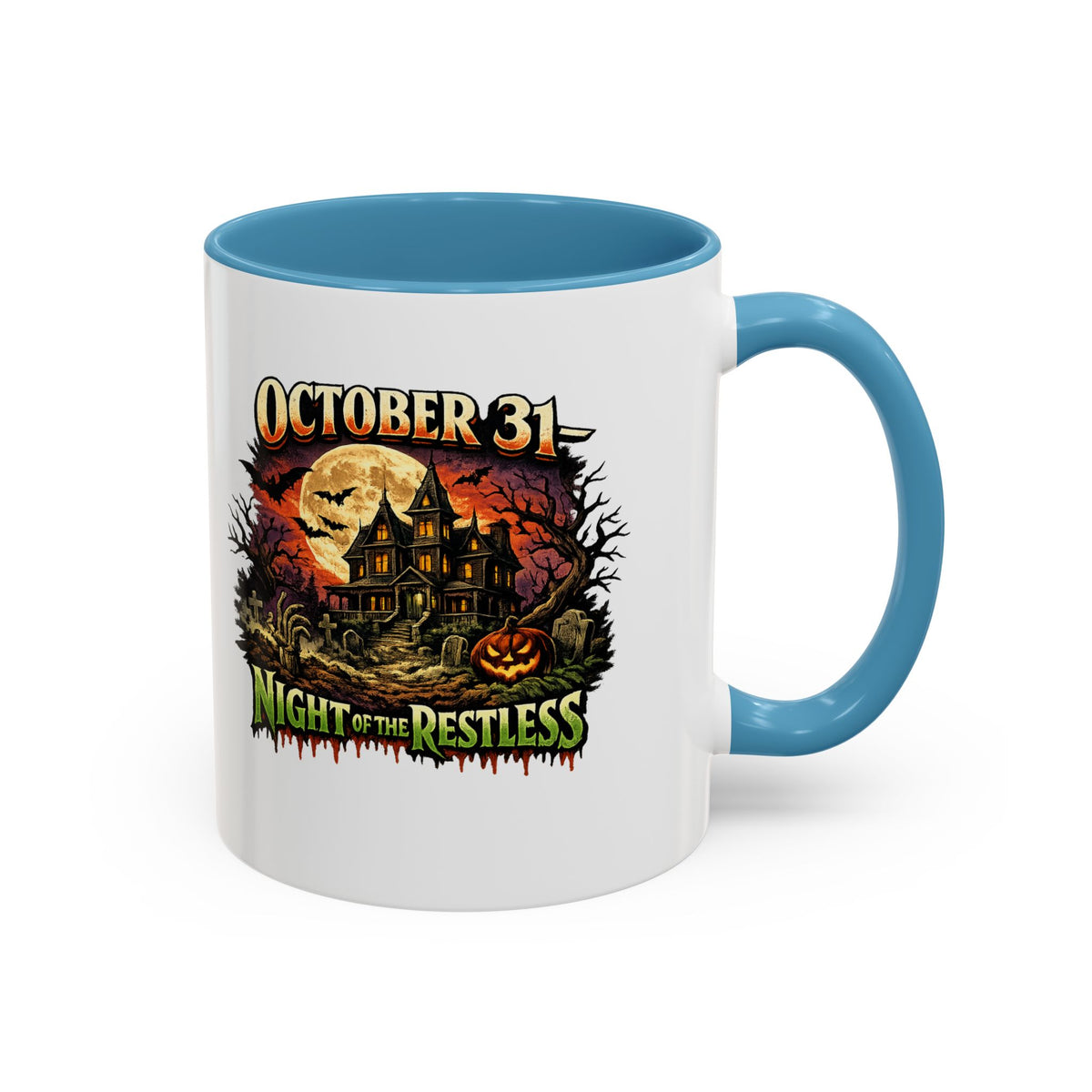 Halloween  October 31 Accent Coffee Mug