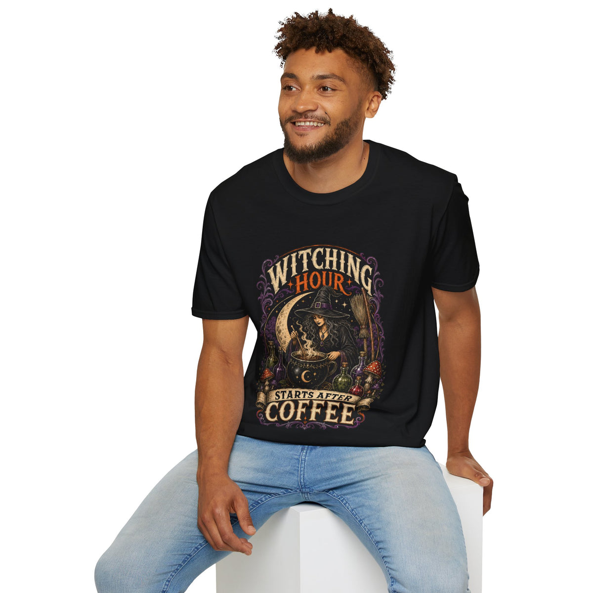 Halloween Witching Hour Softstyle T-Shirt