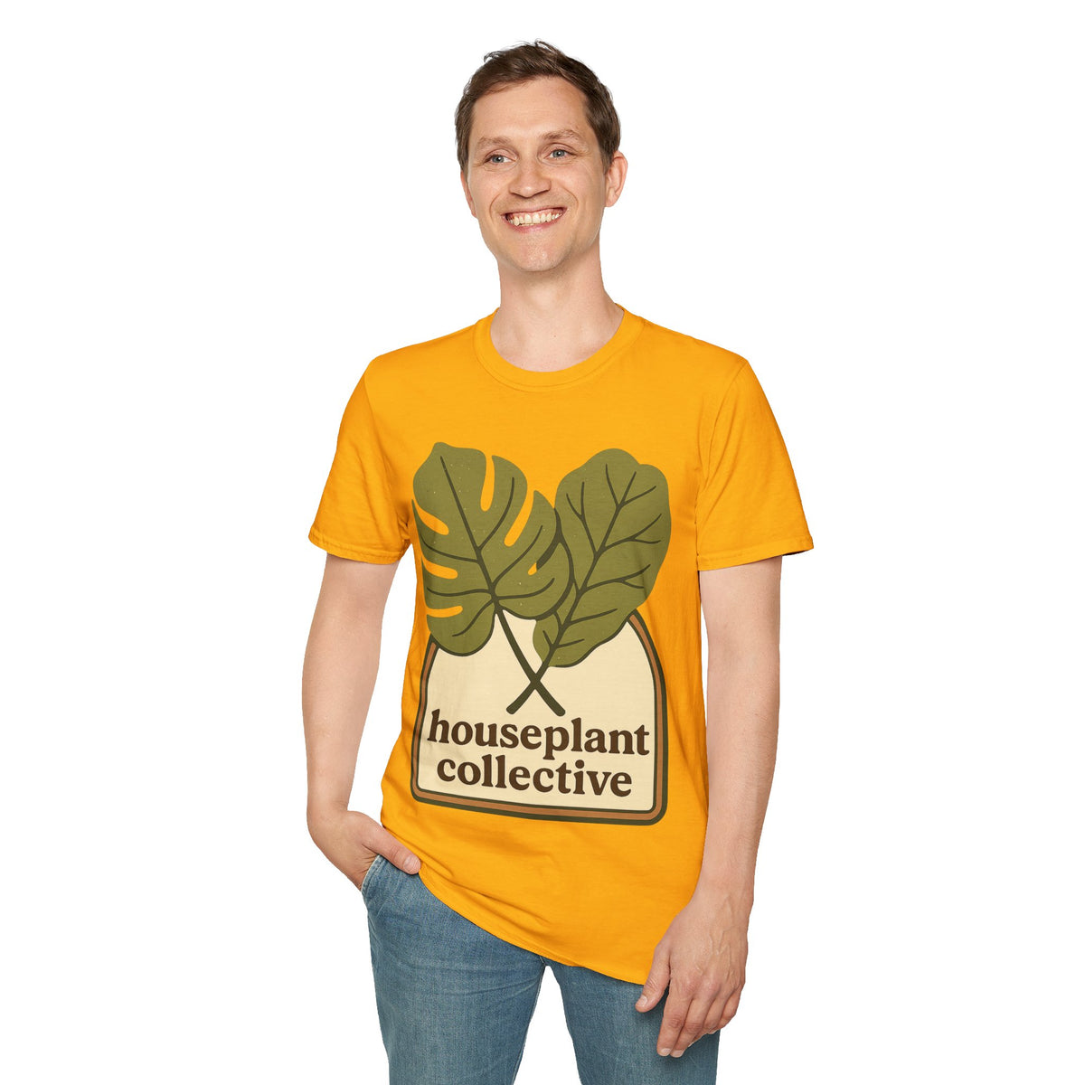 Houseplant Collective T-Shirt — Green Monstera Leaf Plant Lover Tee - Trending Now - September 2026