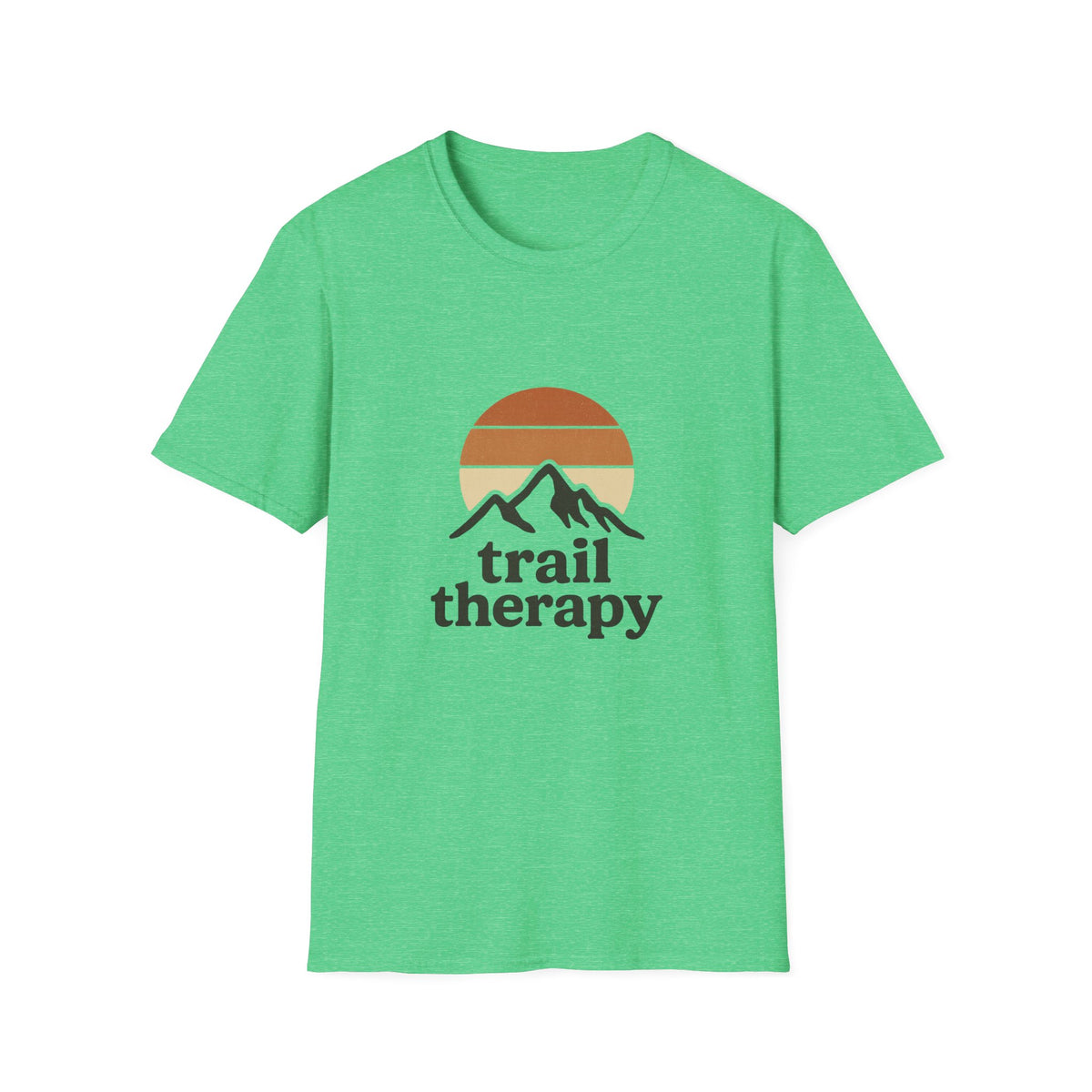 Mountain Therapy Sunset T‑Shirt — Retro Nature Adventure Tee - Trending Now - August 2026
