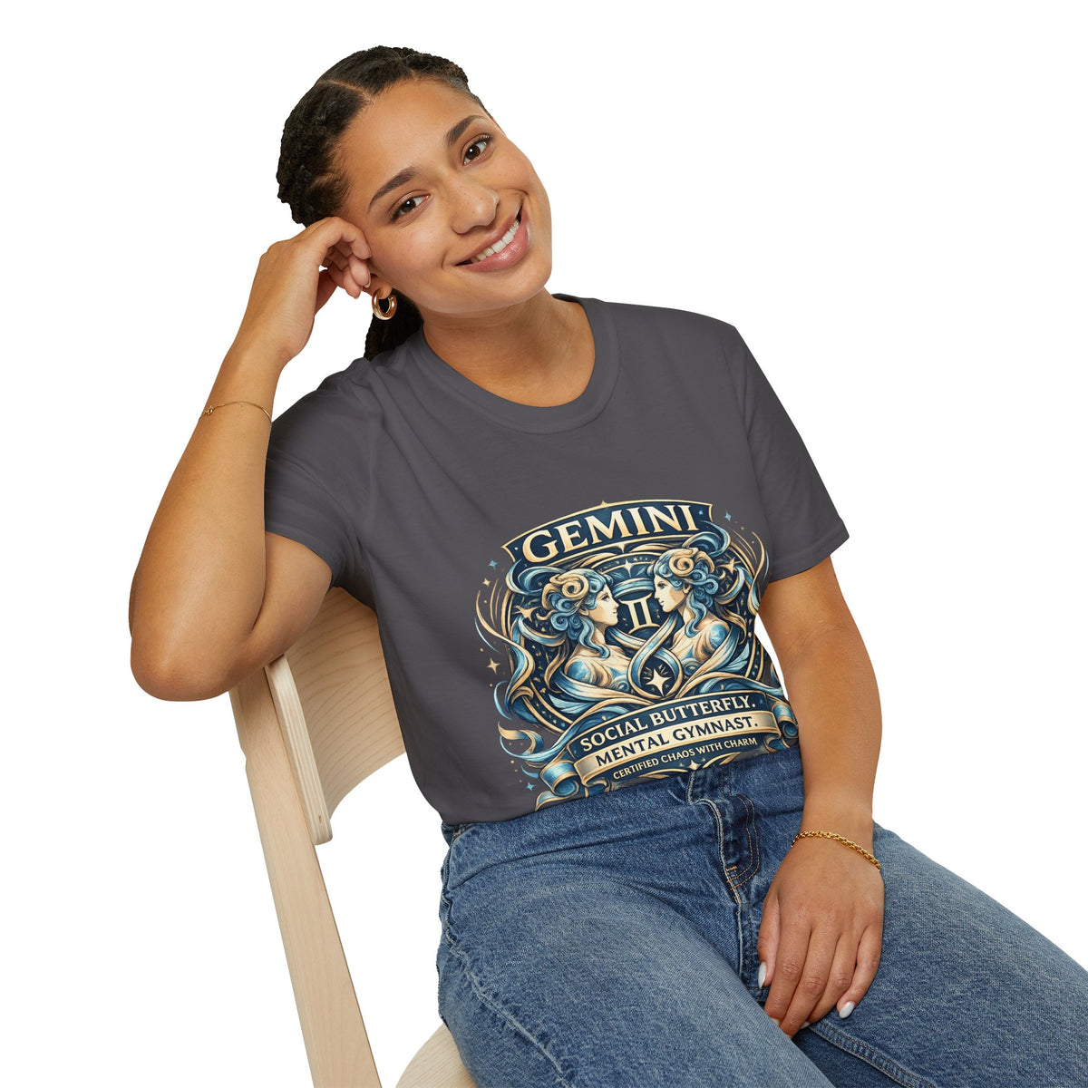 Zodiac  Gemini Unisex Softstyle T-Shirt