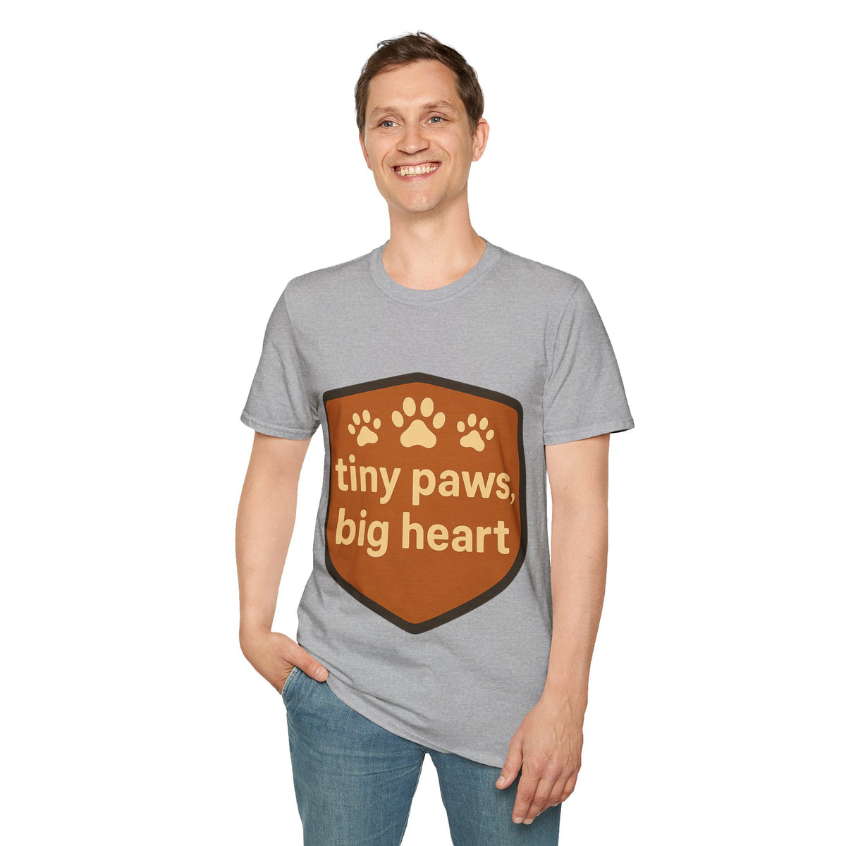 Tiny Paws Big Heart T-Shirt — Cute Dog Lover Tee- Trending Now - September 2026
