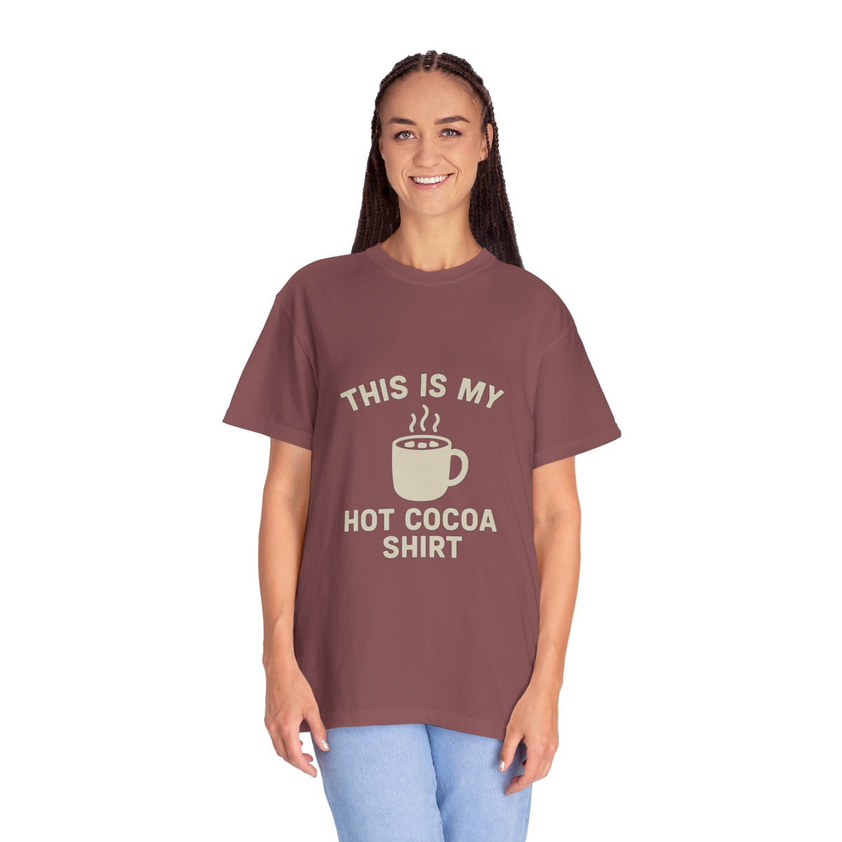Hot Cocoa Shirt T-Shirt — "This Is My Hot Cocoa Shirt" Cozy Holiday Tee - Trending Now - October 2026