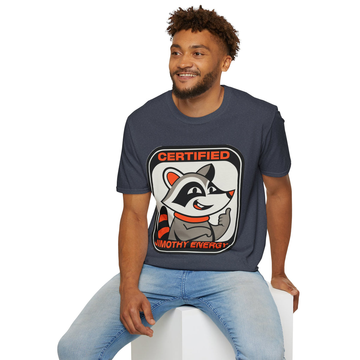 Certified Timothy Energies T-Shirt — Retro Raccoon Graphic Tee - Trending Now - August 2026