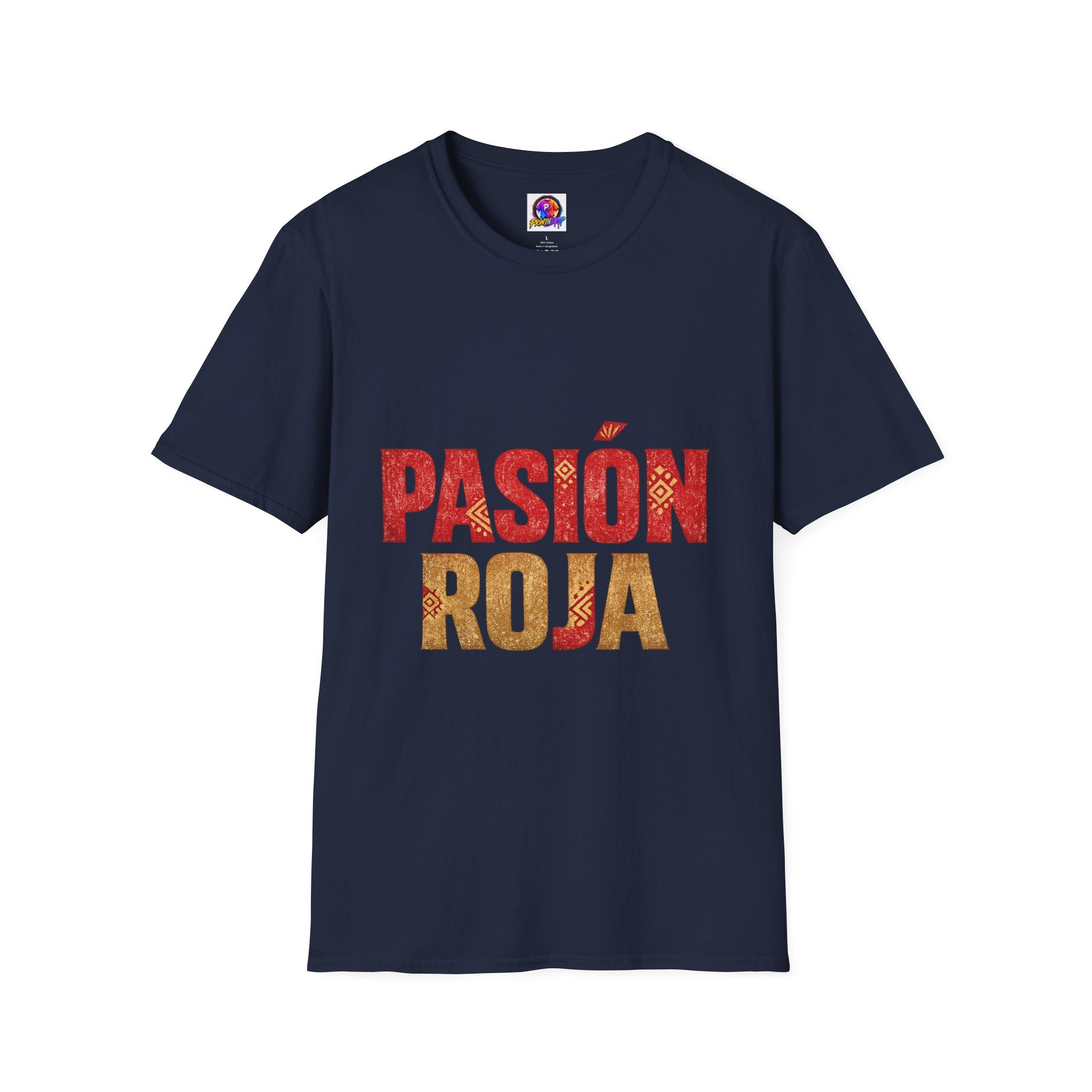 Spain Pasión Roja T-Shirt — Bold Spanish Pride Graphic Tee