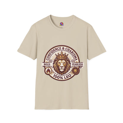 Leo Zodiac T-Shirt — Confidence & Charisma Lion Horoscope Tee