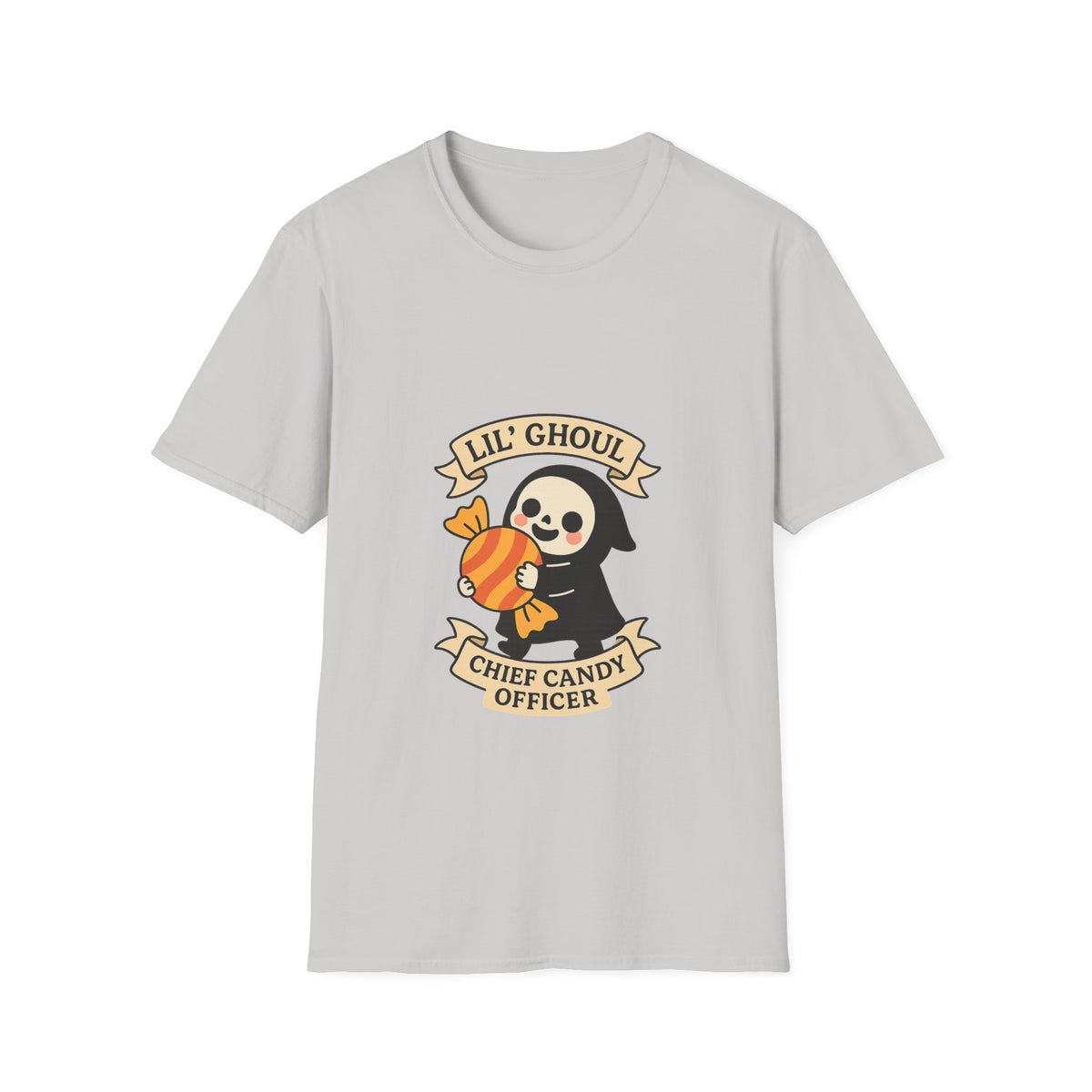 T-Shirt — 'Lil' Ghoul' Trick-or-Treat Candy Officer Halloween Tee - Trending Now - October 2026
