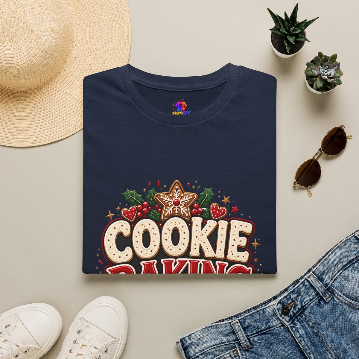 Cookie Baking Society T-Shirt — Holiday Baking Graphic Tee