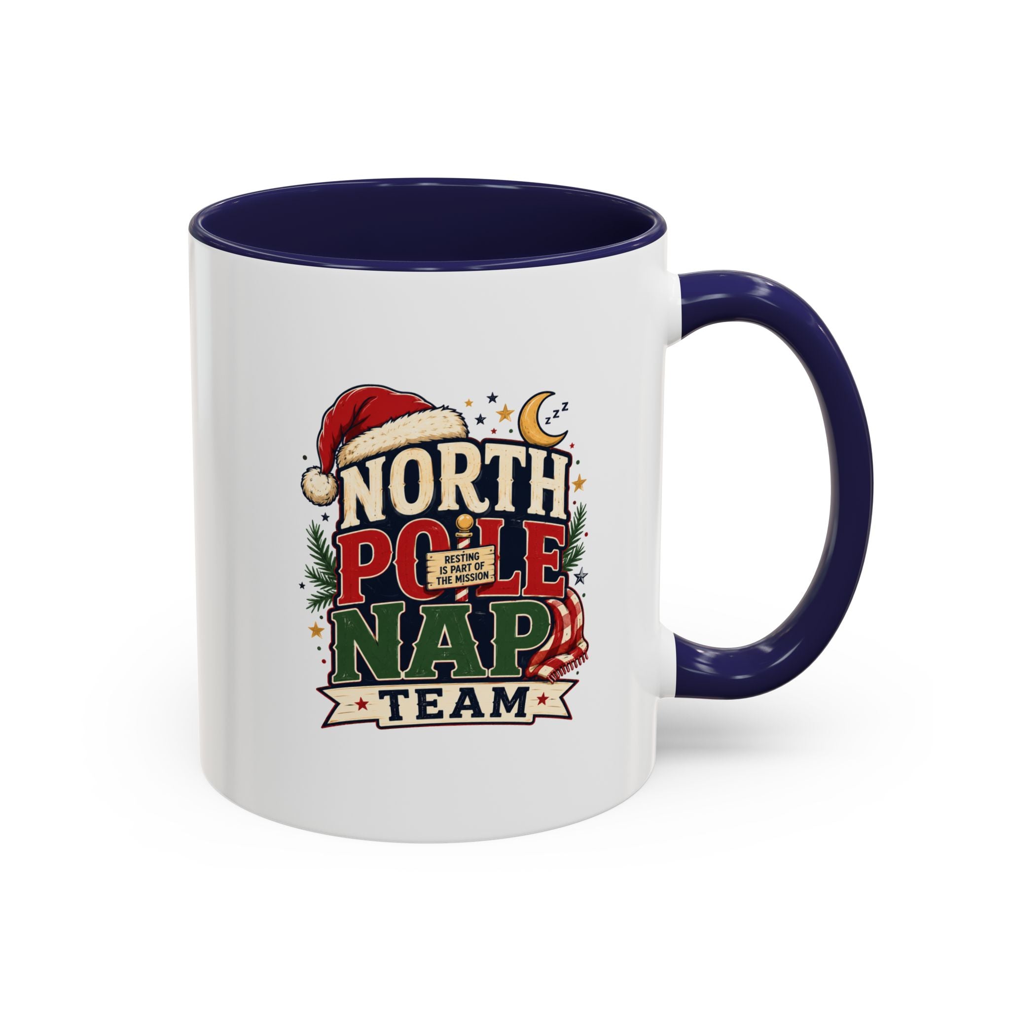 Accent Coffee Mug North Pole Nap