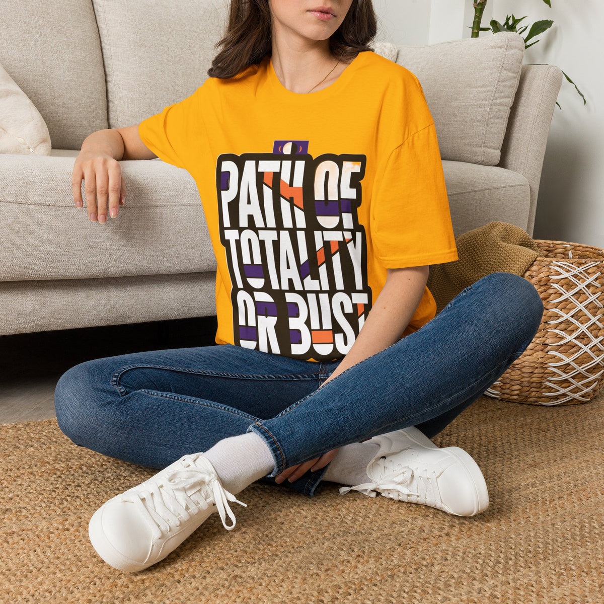 Path Of Totality Or Bust T-Shirt (Design 02) - Trending Now - August 2026
