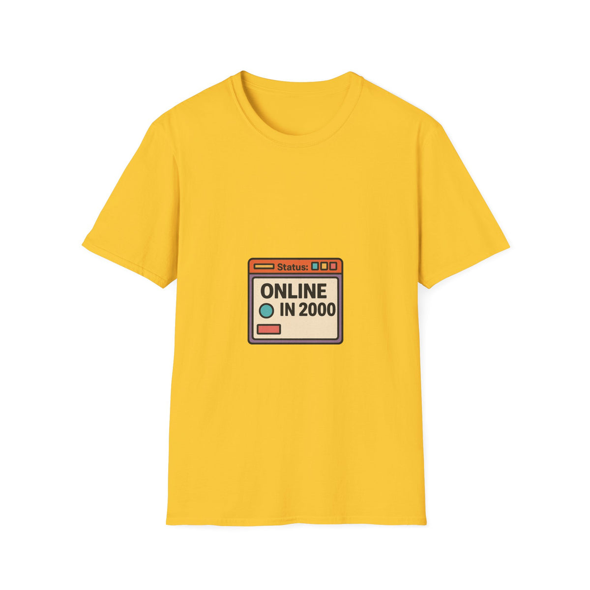 Online in 2000 Y2K Retro T-Shirt - Trending Now - October 2026