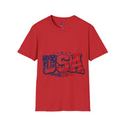 USA Flag Graphic T-Shirt — Patriotic American Pride Tee