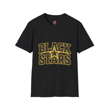 Ghana Black Stars T-Shirt — Bold Vintage Star Logo Tee