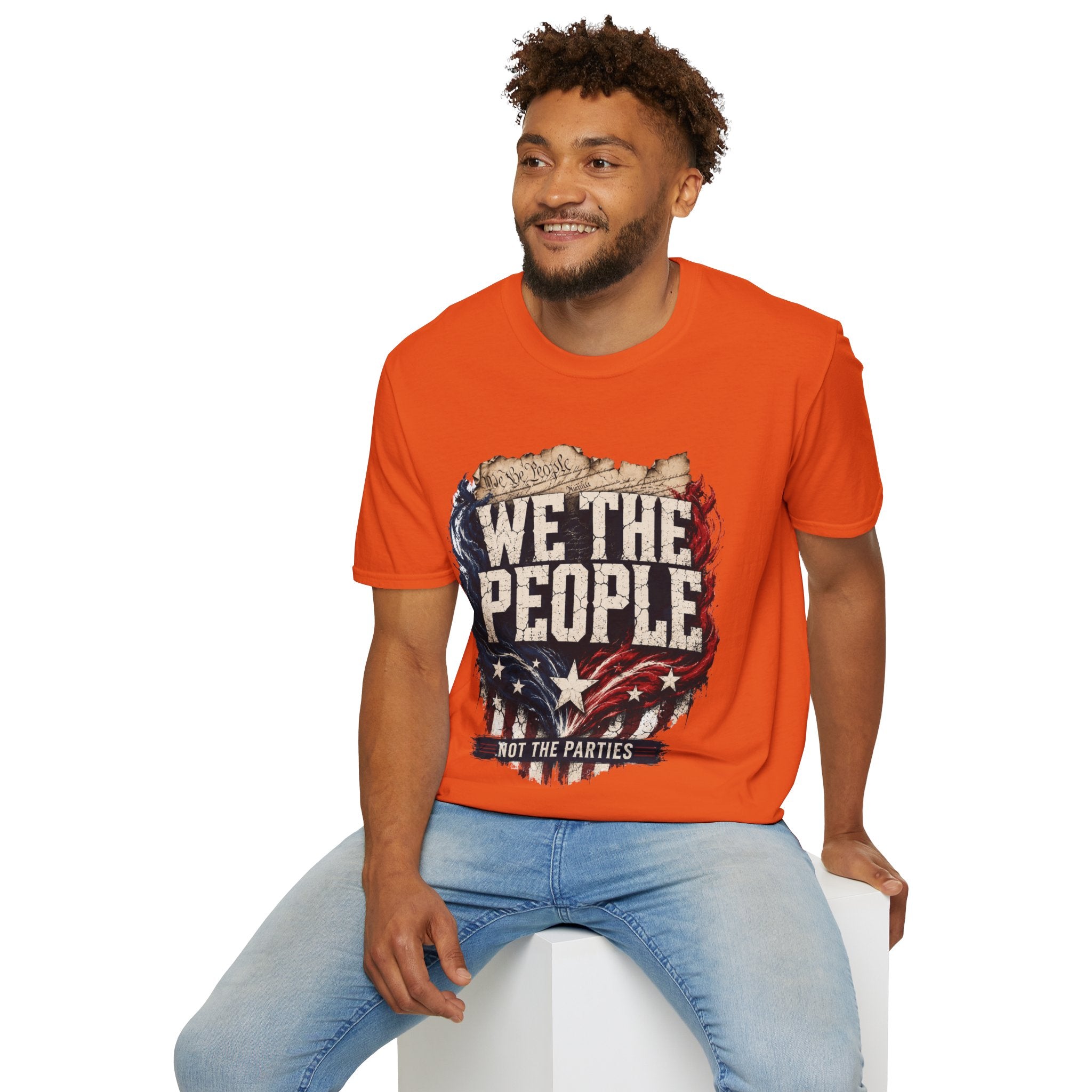 We The People T‑Shirt — Patriotic Americana Tee with ‘We The People’ Design