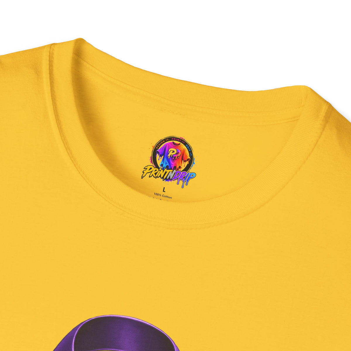Break The Cycle Purple Ribbon T-Shirt — Domestic Violence Awareness Tee