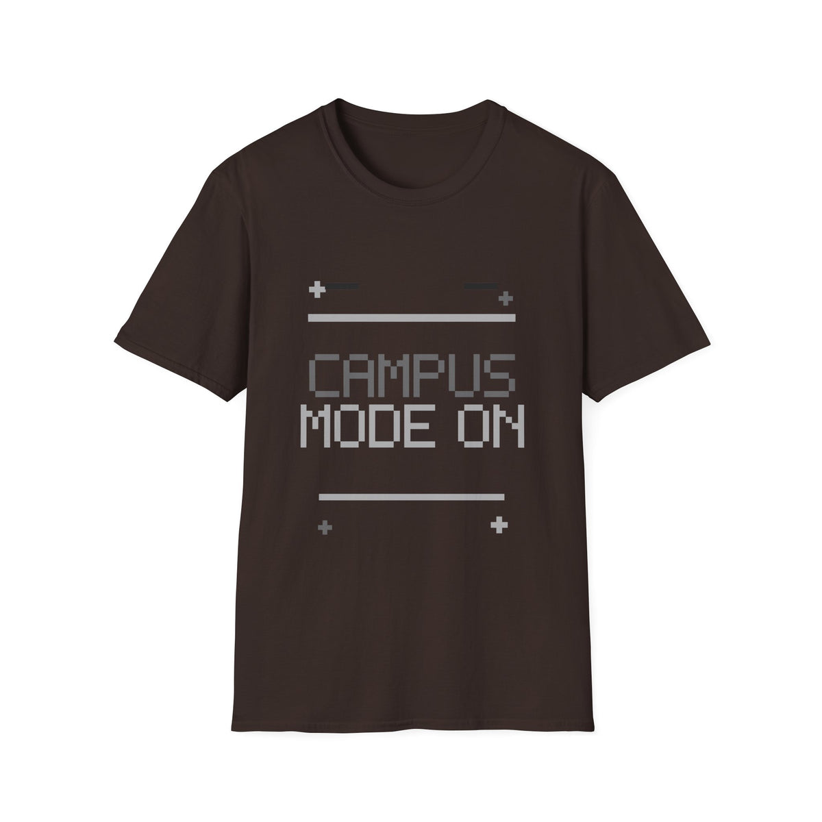 Campus Mode On T-Shirt — Retro Pixel Student Tee - Trending Now - August 2026
