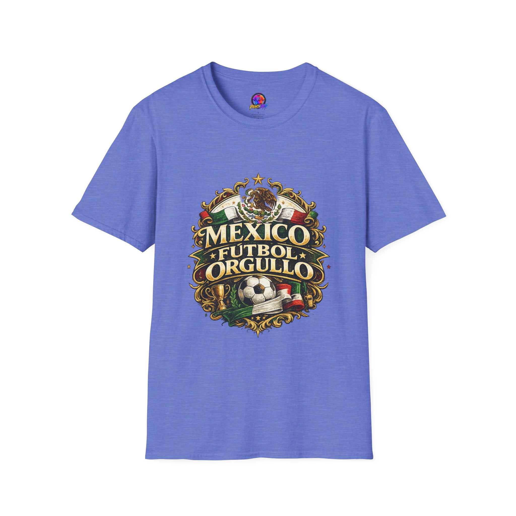 Mexico Fútbol Orgullo T-Shirt — Mexican Soccer Pride Graphic Tee