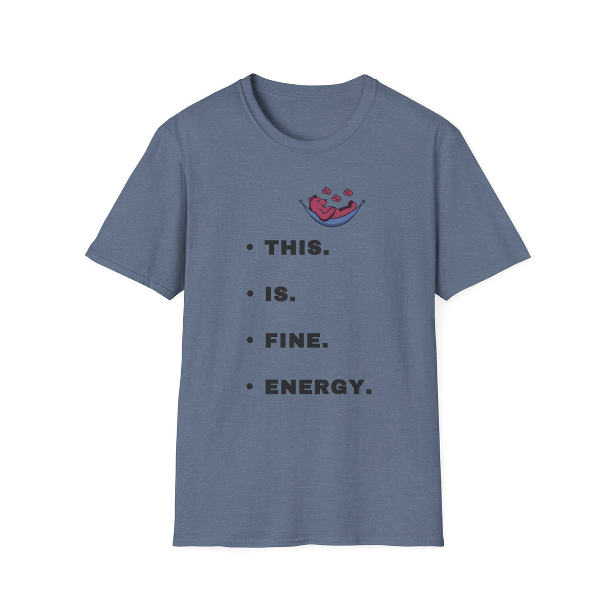 T‑Shirt — “This. Is. Fine.” Comic Dog in Burning Room Funny Graphic Tee - Trending Now - September 2026