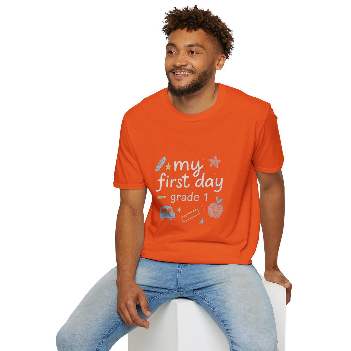 My First Day T‑Shirt — Cute Back-to-School Graphic Tee (My First Day, Grade 1) - Trending Now - August 2026