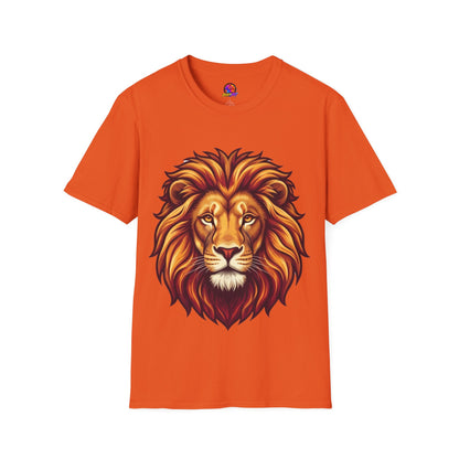 Lion Face T-Shirt — Majestic Lion Head Graphic Tee