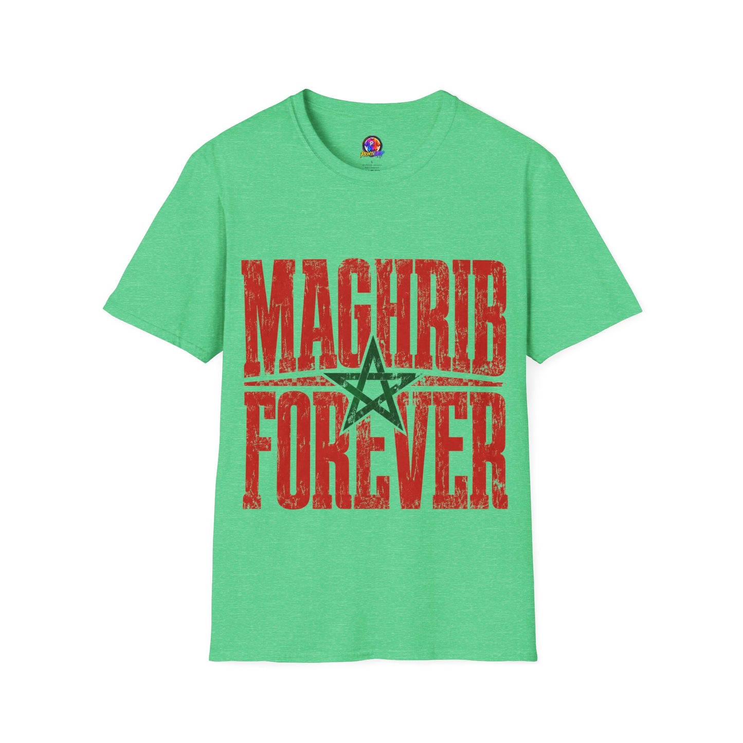 Morocco T-Shirt — Maghrib Forever Moroccan Flag Graphic Tee