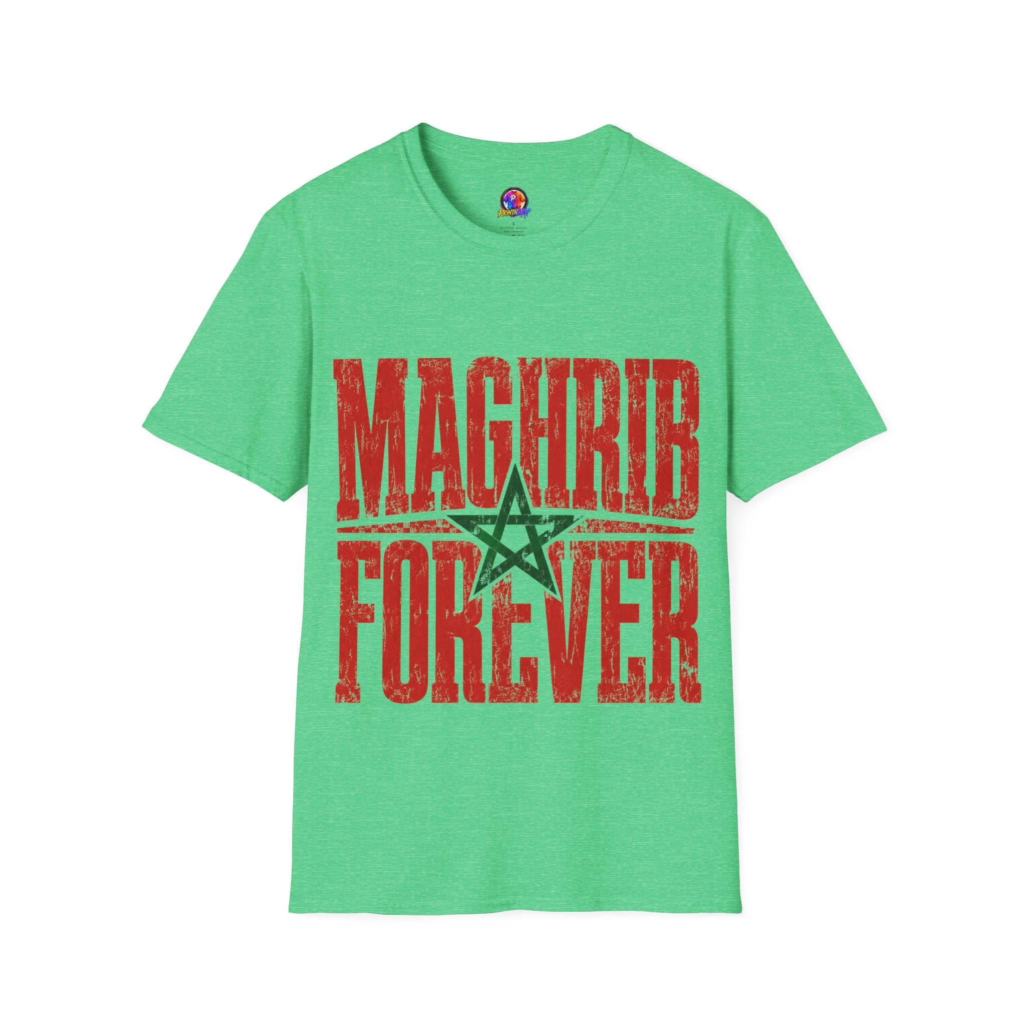 Morocco T-Shirt — Maghrib Forever Moroccan Flag Graphic Tee