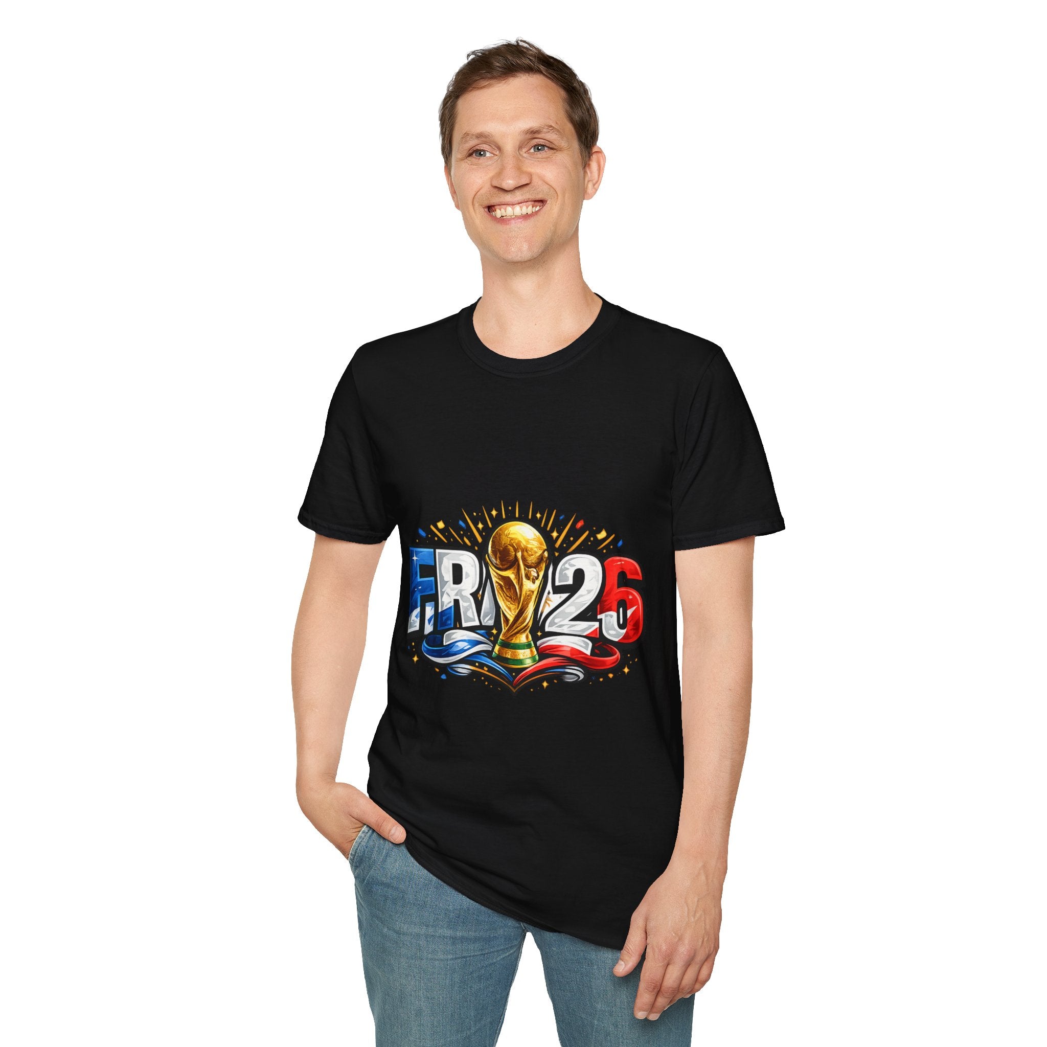 France World Cup Trophy 26 T-Shirt — Soccer Championship Fan Tee