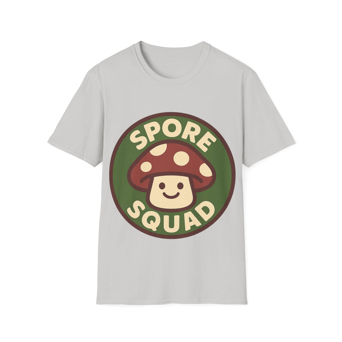 Spore Squad T-Shirt — Cute Mushroom Graphic Tee for Gamers & Fungi Fans - Trending Now - September 2026