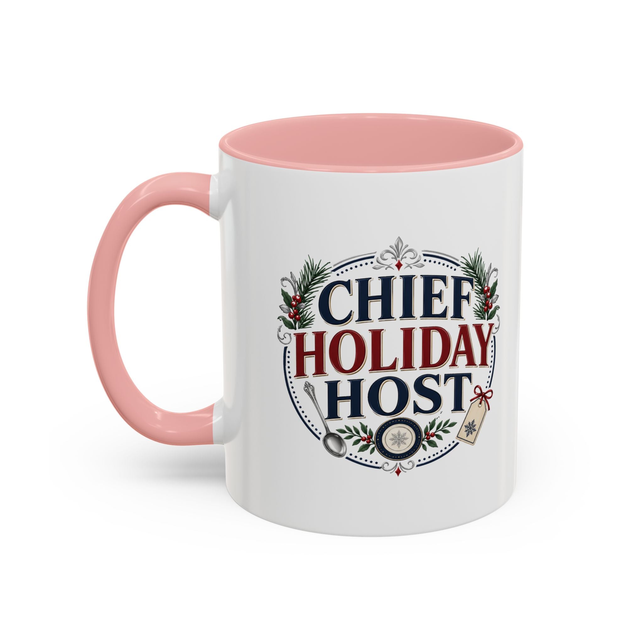 Christmas Chief Holiday Host Coffee Mug — Festive Christmas Morning Gift