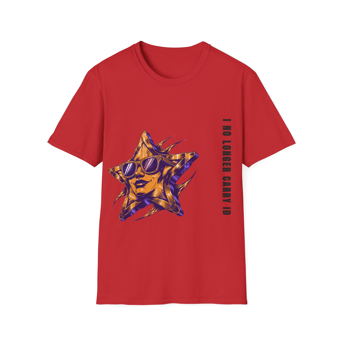 Cool Retro Sun Sunglasses I No Longer Carry ID White Graphic Tee - Trending Now - September 2026