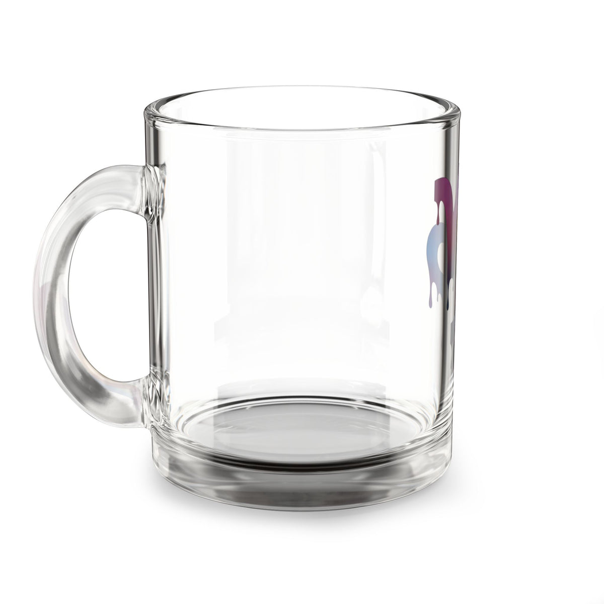 Drip Capricorn Glass Mug — 10oz Zodiac Coffee Cup