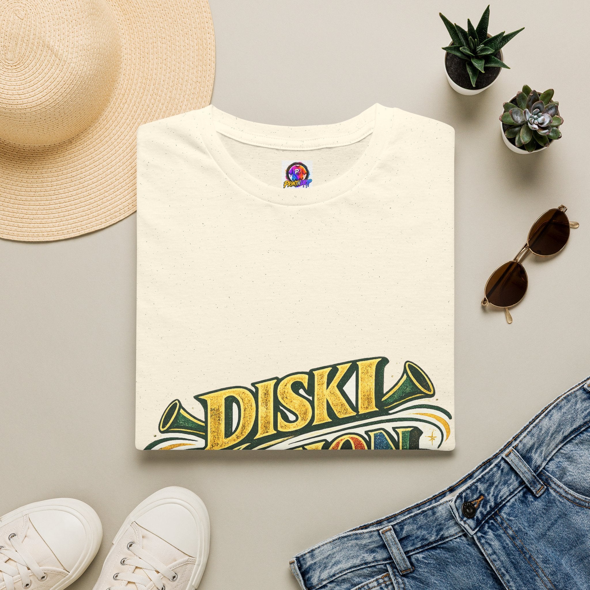 South Africa Diski Nation T-Shirt — Retro Reggae Graphic Tee