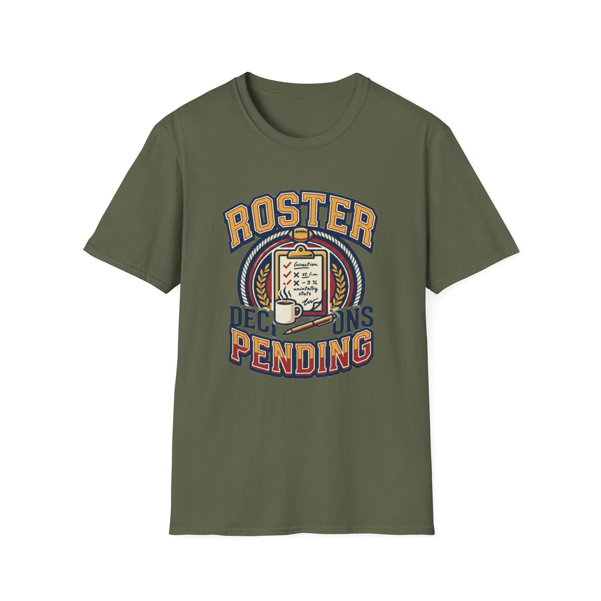 Roster Pending T‑Shirt — Funny Sports Team Tee for Players & Fans - Trending Now - August 2026