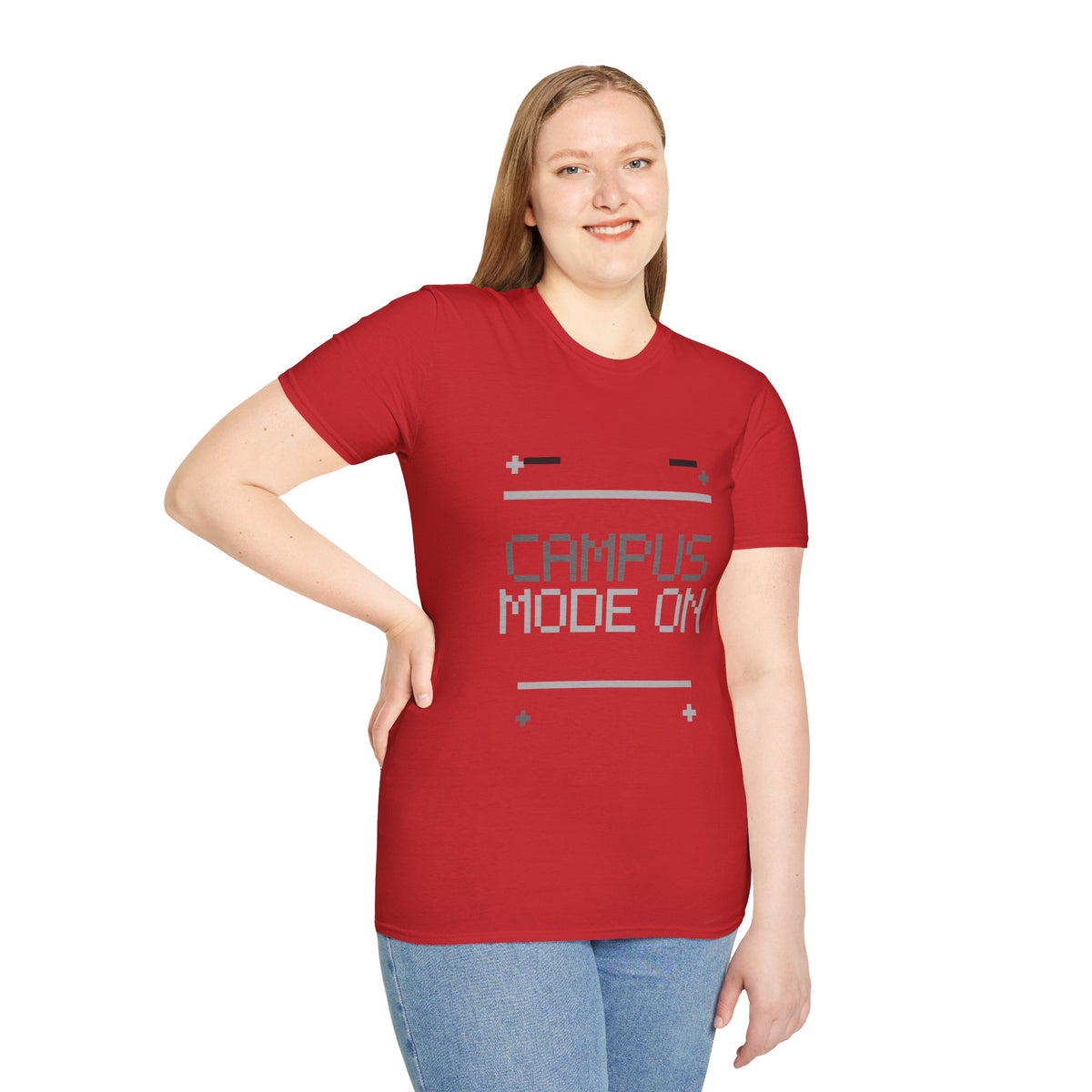 Campus Mode On T-Shirt — Retro Pixel Student Tee - Trending Now - August 2026