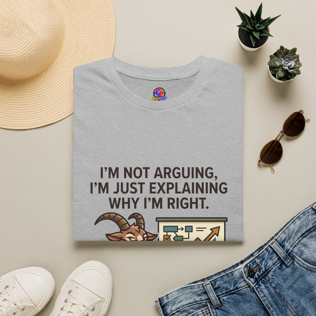 Capricorn T-Shirt "I’m Not Arguing, I’m Just Explaining Why I’m Right"