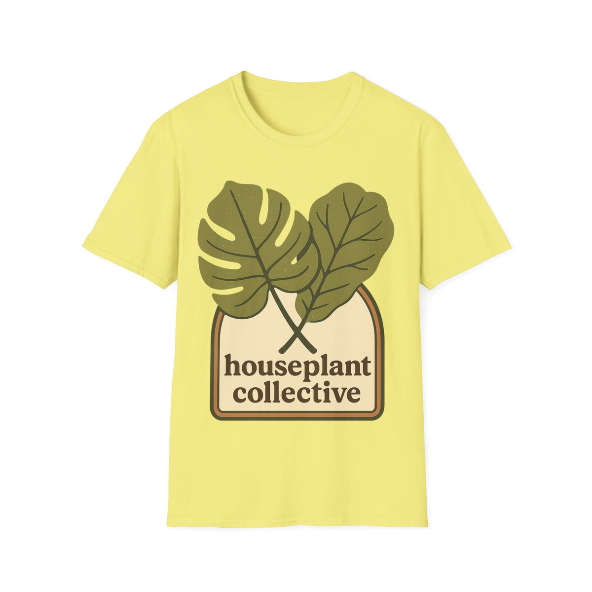 Houseplant Collective T-Shirt — Green Monstera Leaf Plant Lover Tee - Trending Now - September 2026