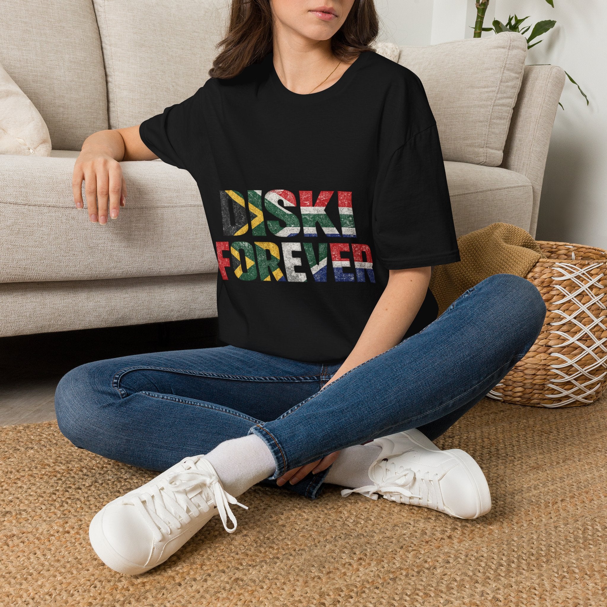 South Africa Diski T‑Shirt — "DISKI" South African Soccer Pride Tee