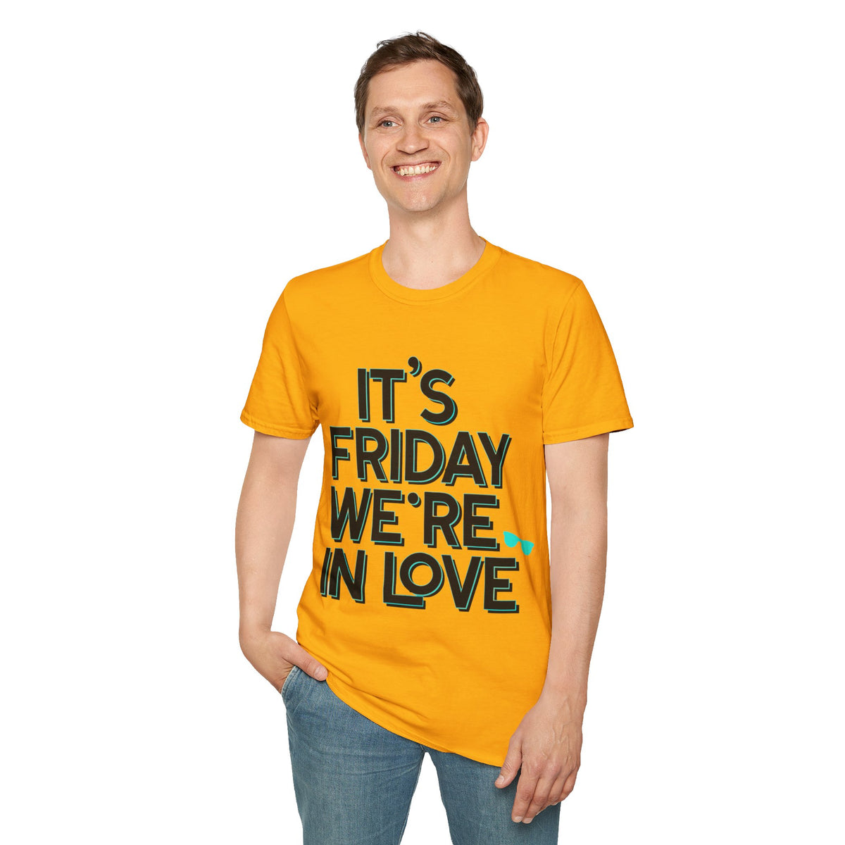 It's Friday We're In Love T-Shirt — Retro Indie Band Vibe Tee - Trending Now - August 2026