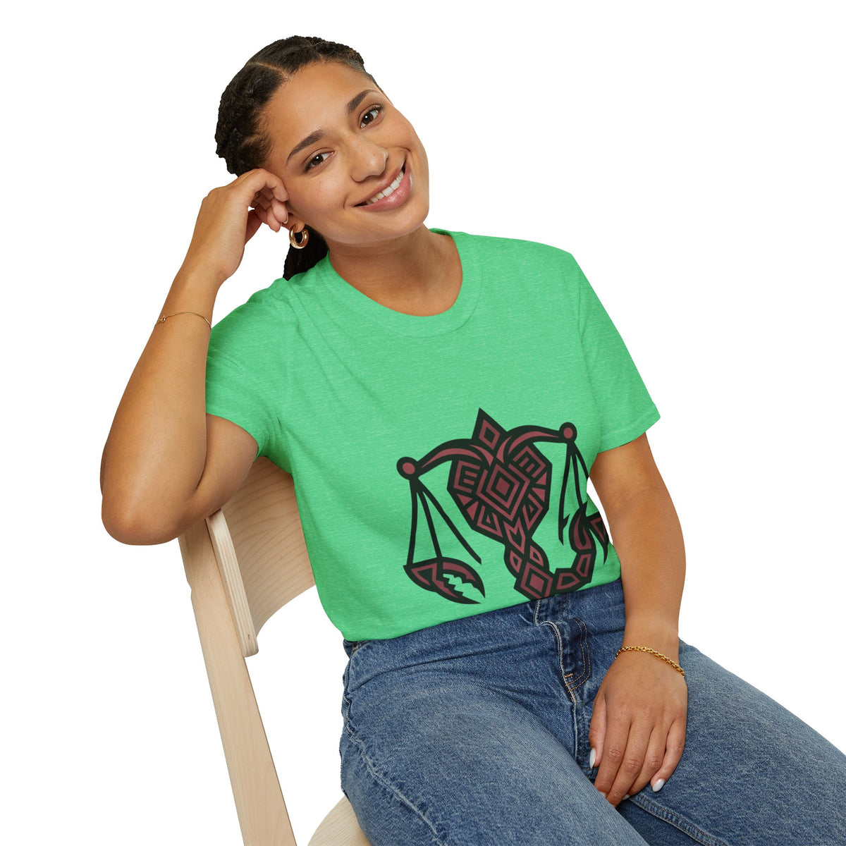 Scorpio  Scales T‑Shirt — Zodiac Balance Graphic Tee
