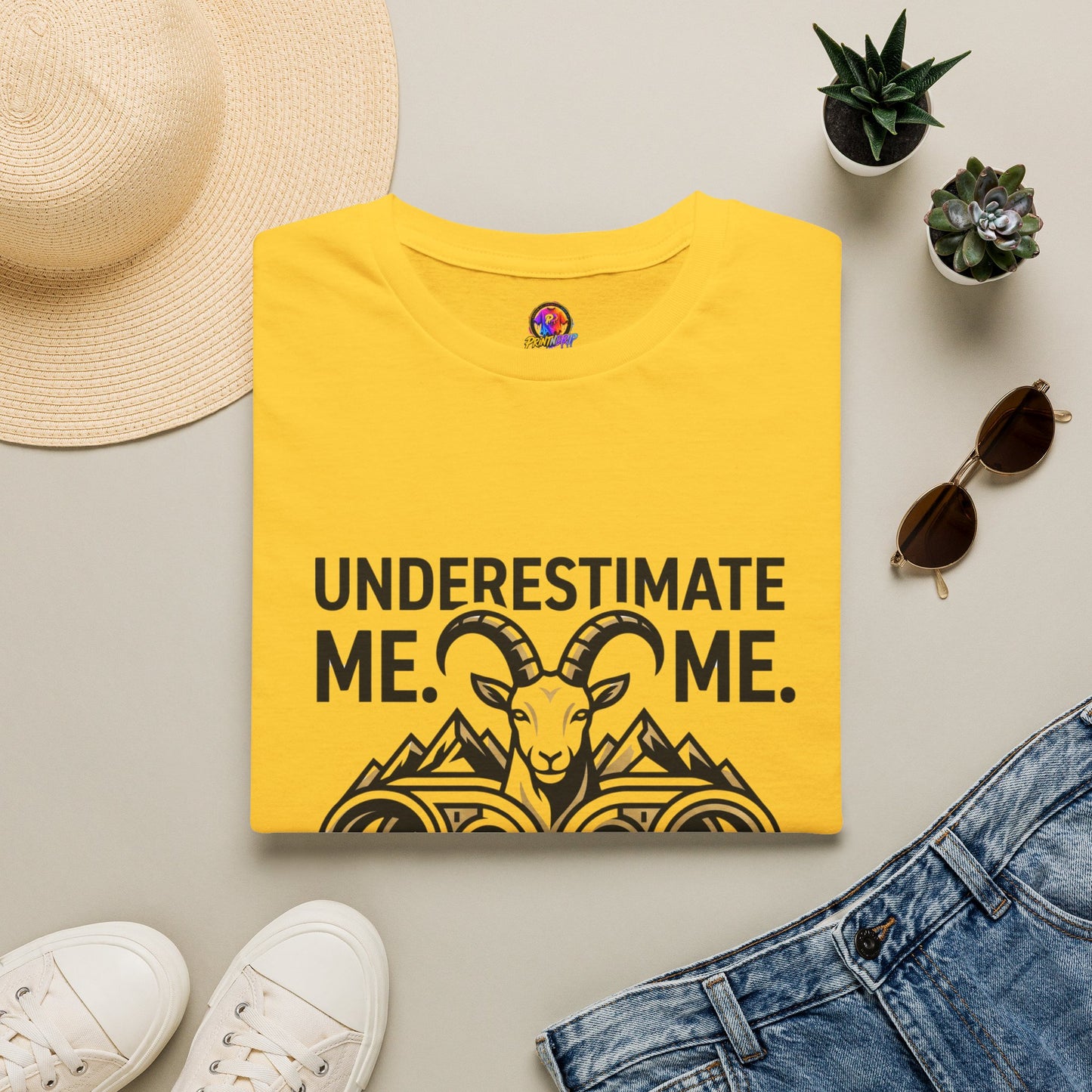 Capricorn 'Underestimate Me That'll Be Fun' T-Shirt