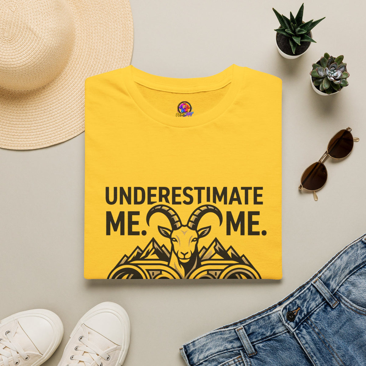 Capricorn 'Underestimate Me That'll Be Fun' T-Shirt